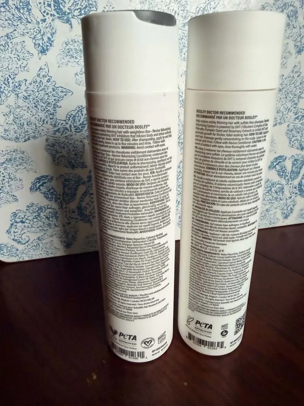 BosleyMD BosRevive Nourishing Shampoo and Volumizing Conditioner Duo 10.1 oz